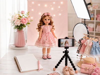 How to Photograph Your Doll Like a Pro (School Projects or Just for Fun)