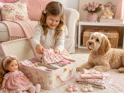 Dolls and Pets: Keeping Doll Clothes Safe From the Family Dog