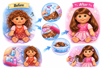 How to Detangle and Fix Doll Hair: From Frizzy Mess to Smooth Again
