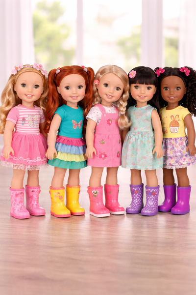 The Story of Wellie Wishers: Five Friends With One Big Wish