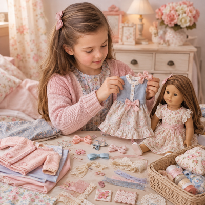 Personalising Doll Clothes Without Ruining Them