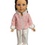 Pink Bunny & Heart Winter Jacket & Pants - 2 Piece Set