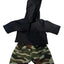 Hoodie & Camouflage Pants - 2 Piece