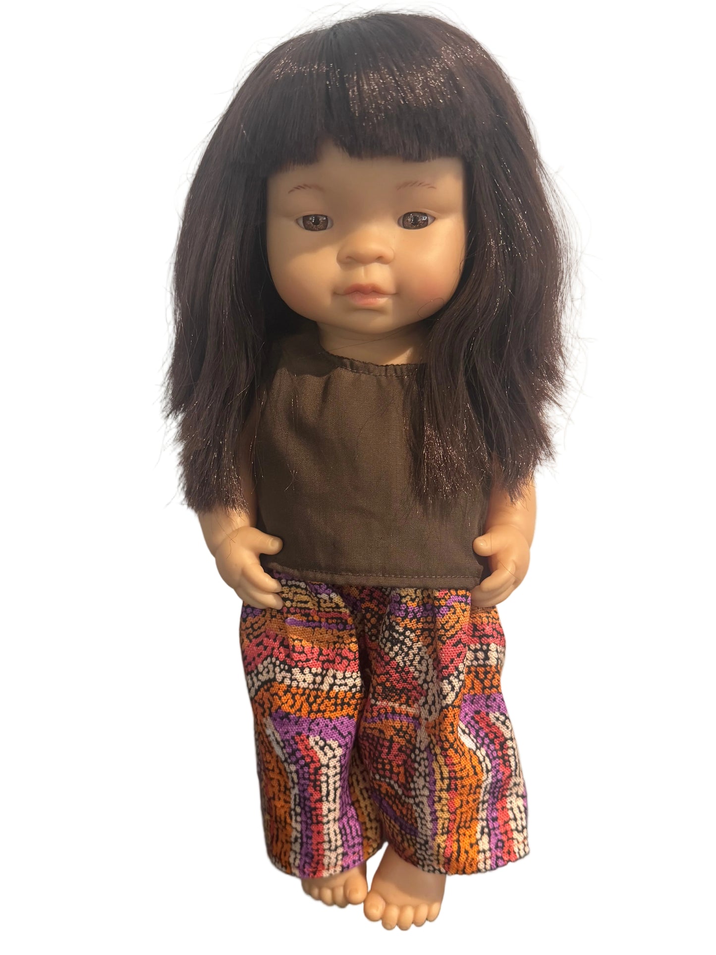 Indigenous Pattern Top & Pants Set - 2 Piece Set