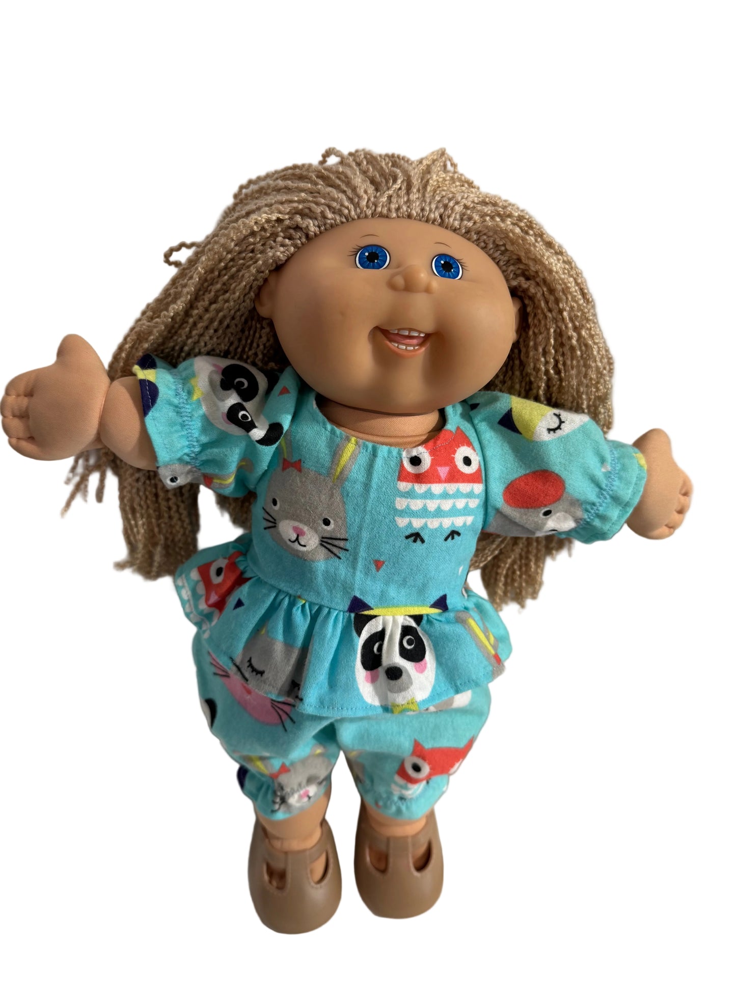 Cute Animal Ruffled Shirt & Pant Set - 2 Piece