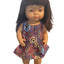Indigenous Pattern Blue Circle Dress & Blue Bloomers Set (s) - 2 Piece Set