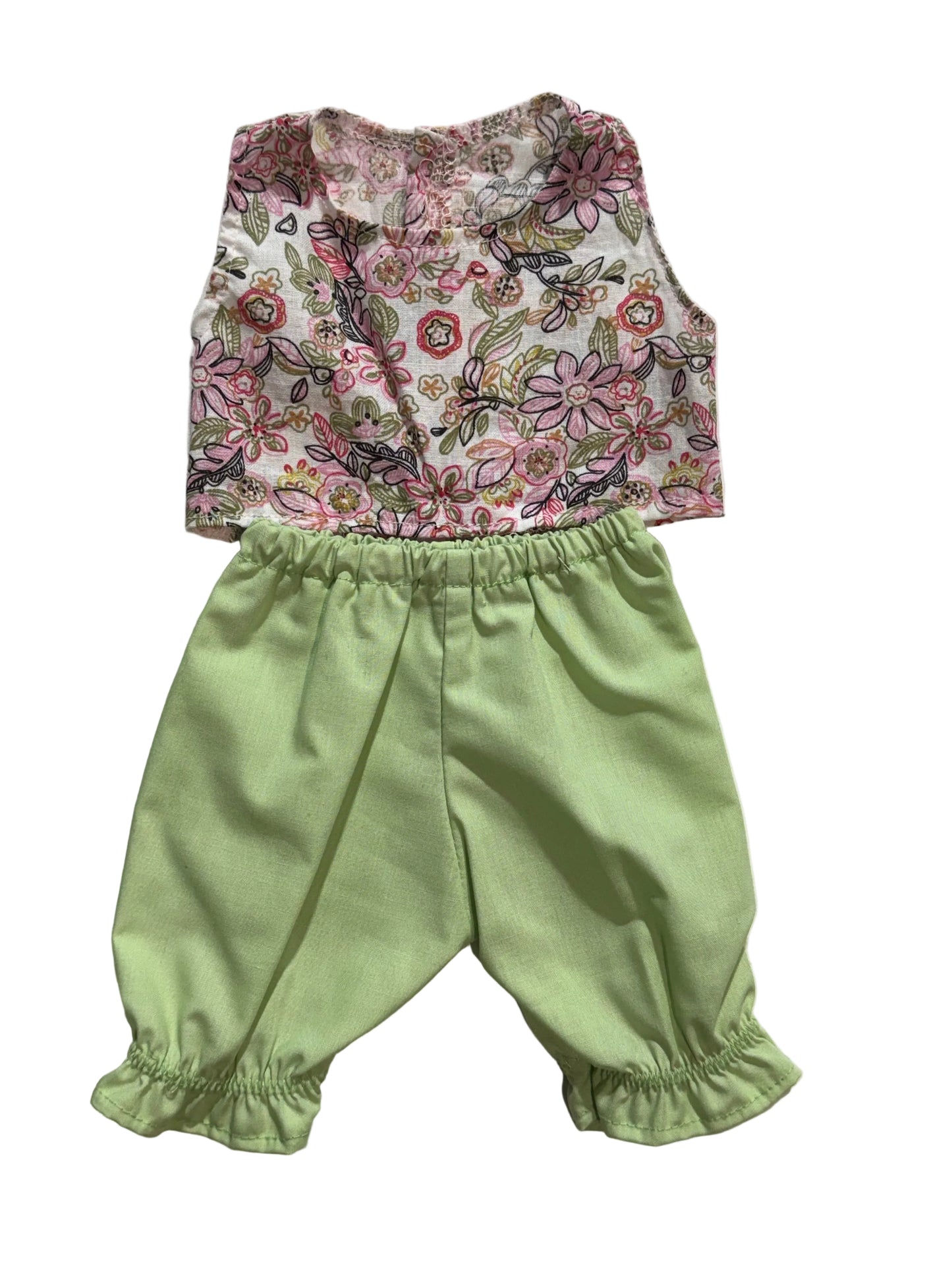 Sleeveless Top & Pants Set - 2 Piece