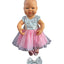 Sequin Tulle Pink Party Dress & Bow