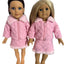 Cozy Chic Pink Quilted Jacket & Skirt Set with Faux Fur Trim - 2 Piece Set