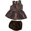 Indigenous Pattern Dress & Bloomers Set - 2 Piece