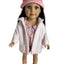Blush  Floral Romper, Beanie, Hooded Jack & Booties - 4 Piece Set