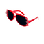 Red Sunglasses With White Daisy's