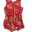 Red Snowflake Christmas Romper