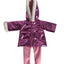 Shimmer Luxe Hooded Jacket & Stockings Set - 2 Piece Set
