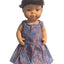 Indigenous Print Dress, Bloomers & Hair Accessory - 3 Piece Set
