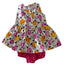 Floral Dress & Panties - 2 Piece Set