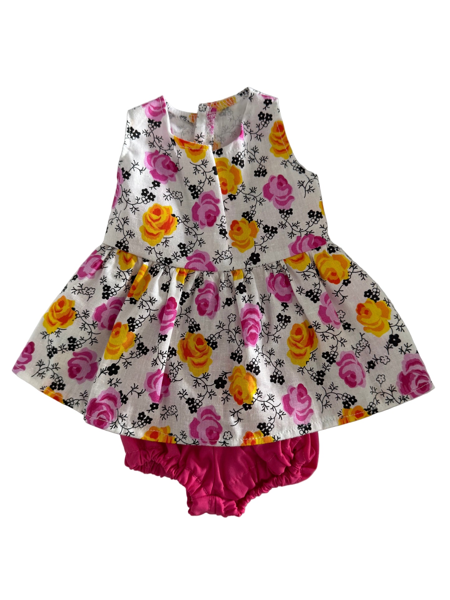 Floral Dress & Panties - 2 Piece Set