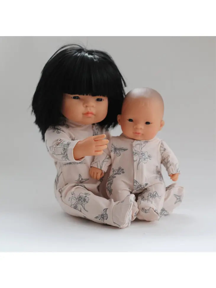 Blush Meadow Sleep Suit Onesie - 38cm Doll