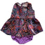 Indigenous Pattern Dress & Bloomers Set - 2 Piece