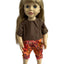 Indigenous Pattern Shirt & Ruffled Pant Set - 2 Piece