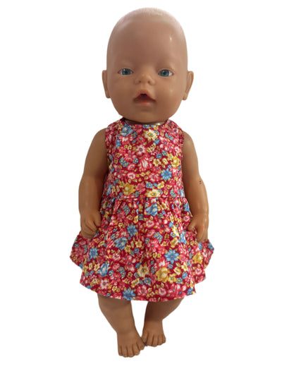 Floral Dress & Panties - 2 Piece Set