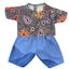 Indigenous Pattern Shirt & Pant Set - 2 Piece