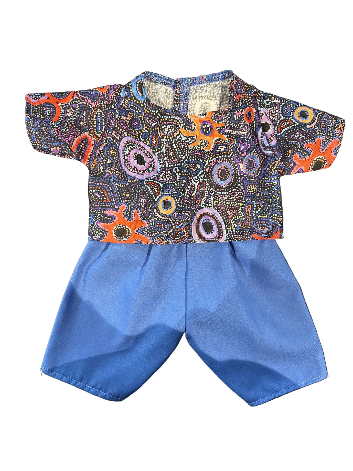 Indigenous Pattern Shirt & Pant Set - 2 Piece