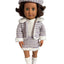 Chic Tweed Skirt, Jacket & Sock Set with Beret - 4 Piece Set