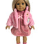 Cozy Pink Dress, Cardigan & Booties - 3 Piece Set