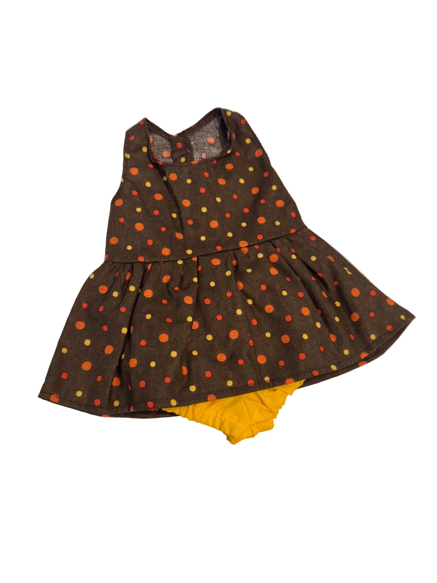 Abstract Pattern Dress & Bloomers Set - 2 Piece