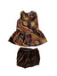 Indigenous Pattern Dress & Bloomers Set - 2 Piece