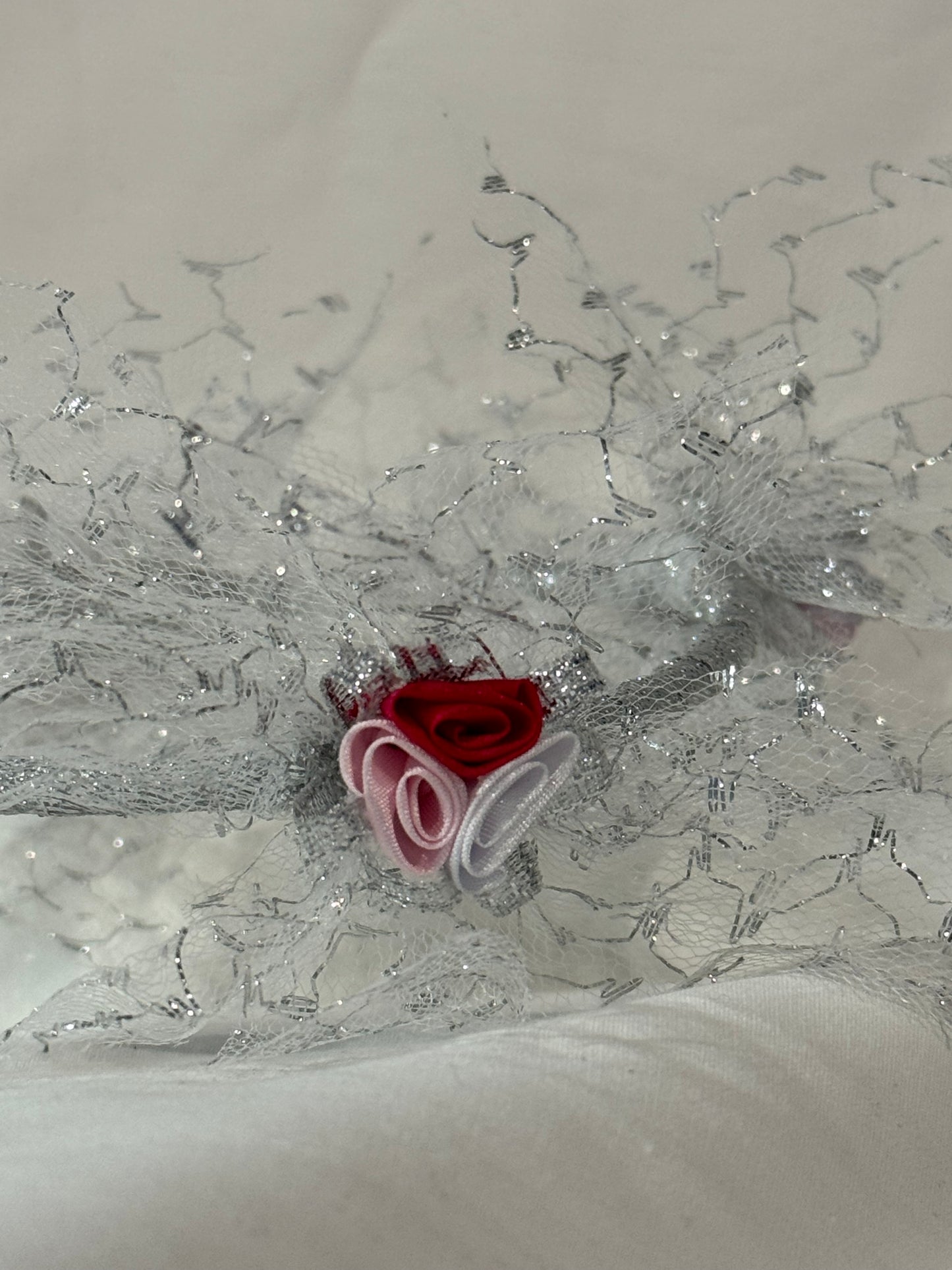 Sparkle Tulle Floral Headband