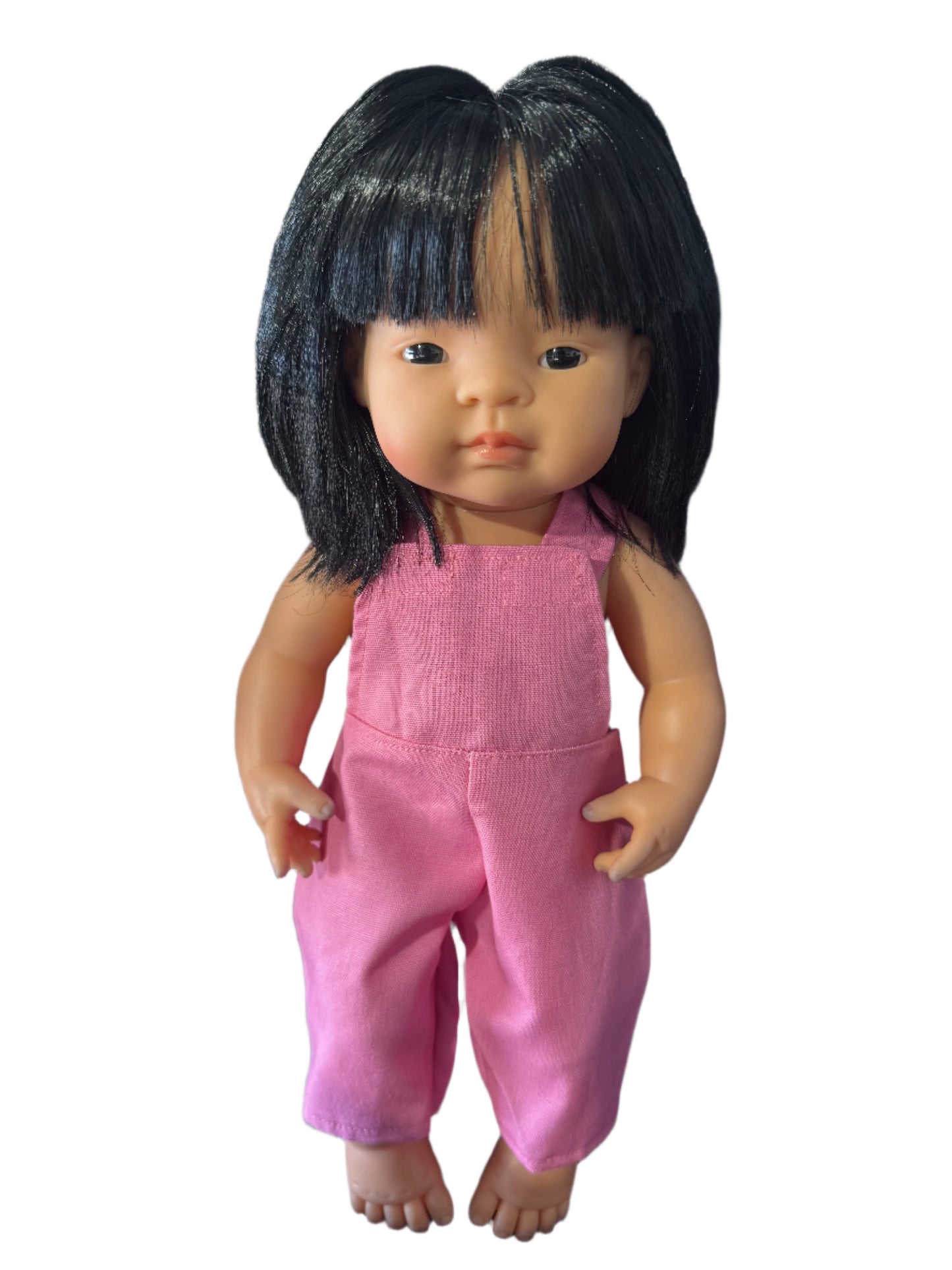 Long Soft Pink Overalls