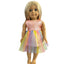 Orange Shimmer & Rainbow Tulle Dress