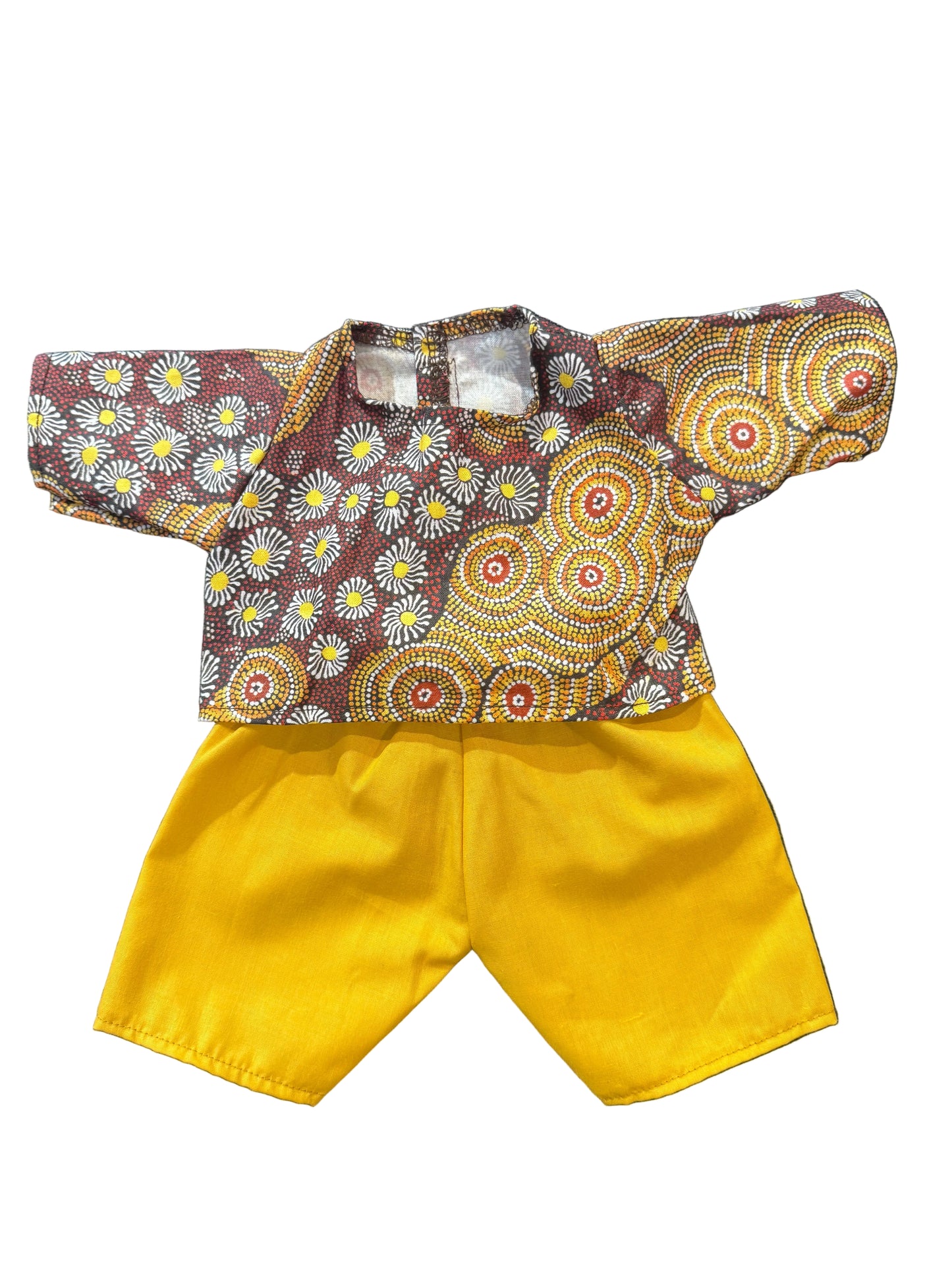 Indigenous Pattern Shirt & Pant Set - 2 Piece