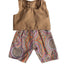 Indigenous Pattern Top & Pants Set - 2 Piece Set