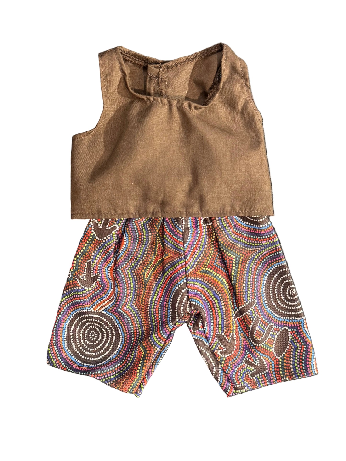 Indigenous Pattern Top & Pants Set - 2 Piece Set