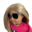 Black and White Chevron Sunglasses - 3 Colours