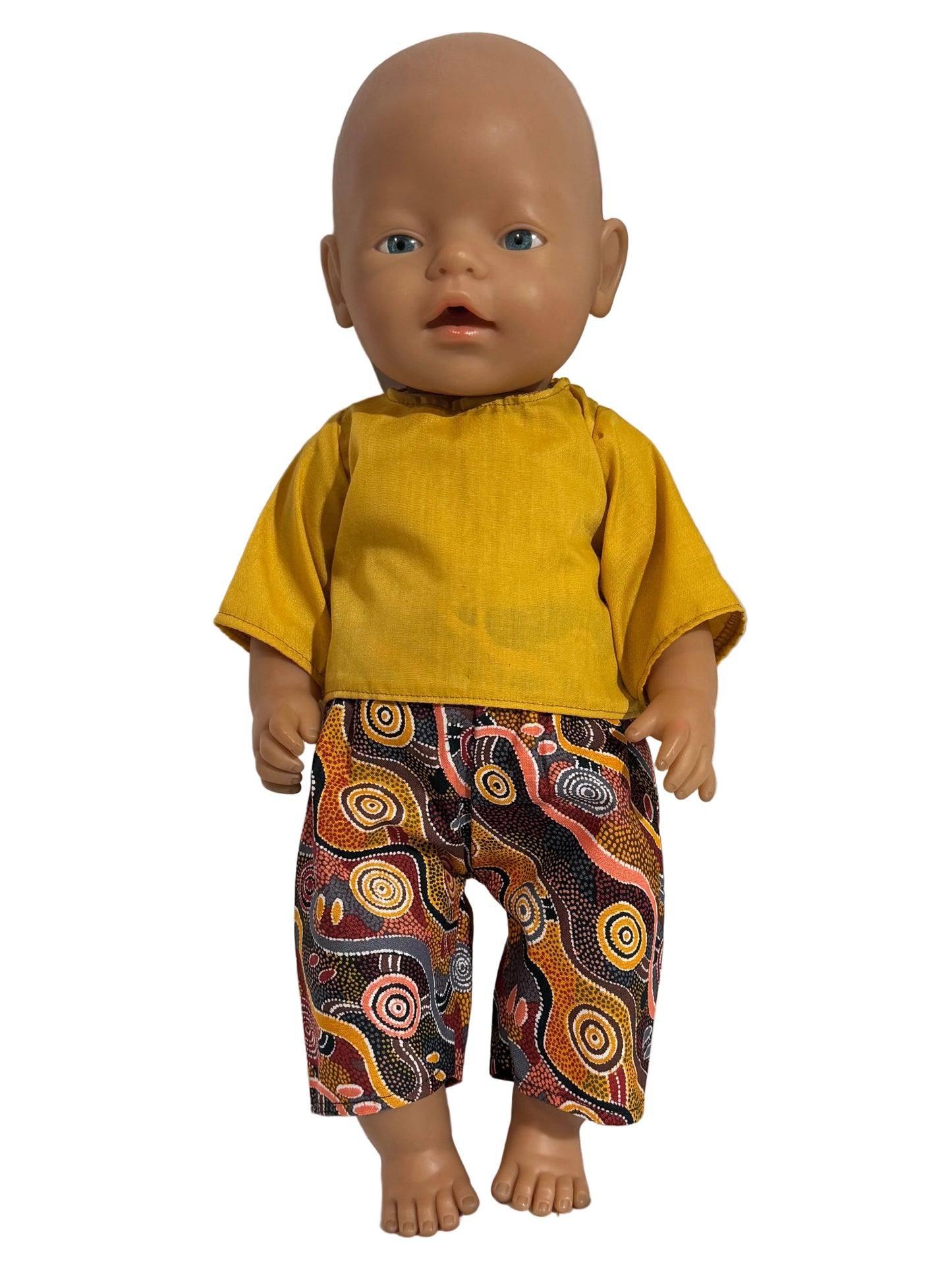 Indigenous Pattern Shirt & Pant Set - 2 Piece
