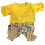 Indigenous Pattern Shirt & Ruffled Pant Set - 2 Piece