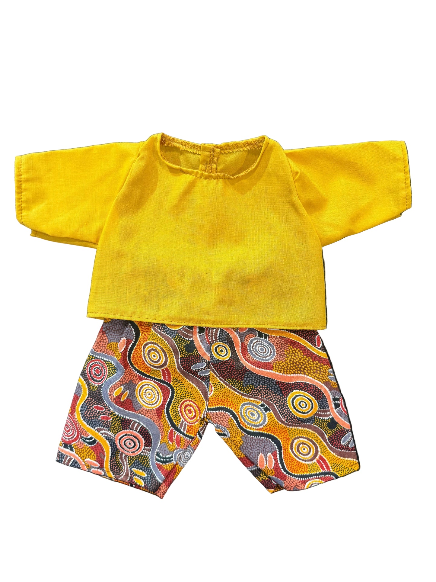 Indigenous Pattern Shirt & Pant Set - 2 Piece
