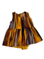 Abstract Pattern Dress & Bloomers Set - 2 Piece