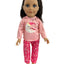 Pink Moon & Bird Pyjamas - 2 Piece Set
