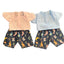 Pink or Blue Shirt & Australian Animal Blue Pant Set - 2 Piece