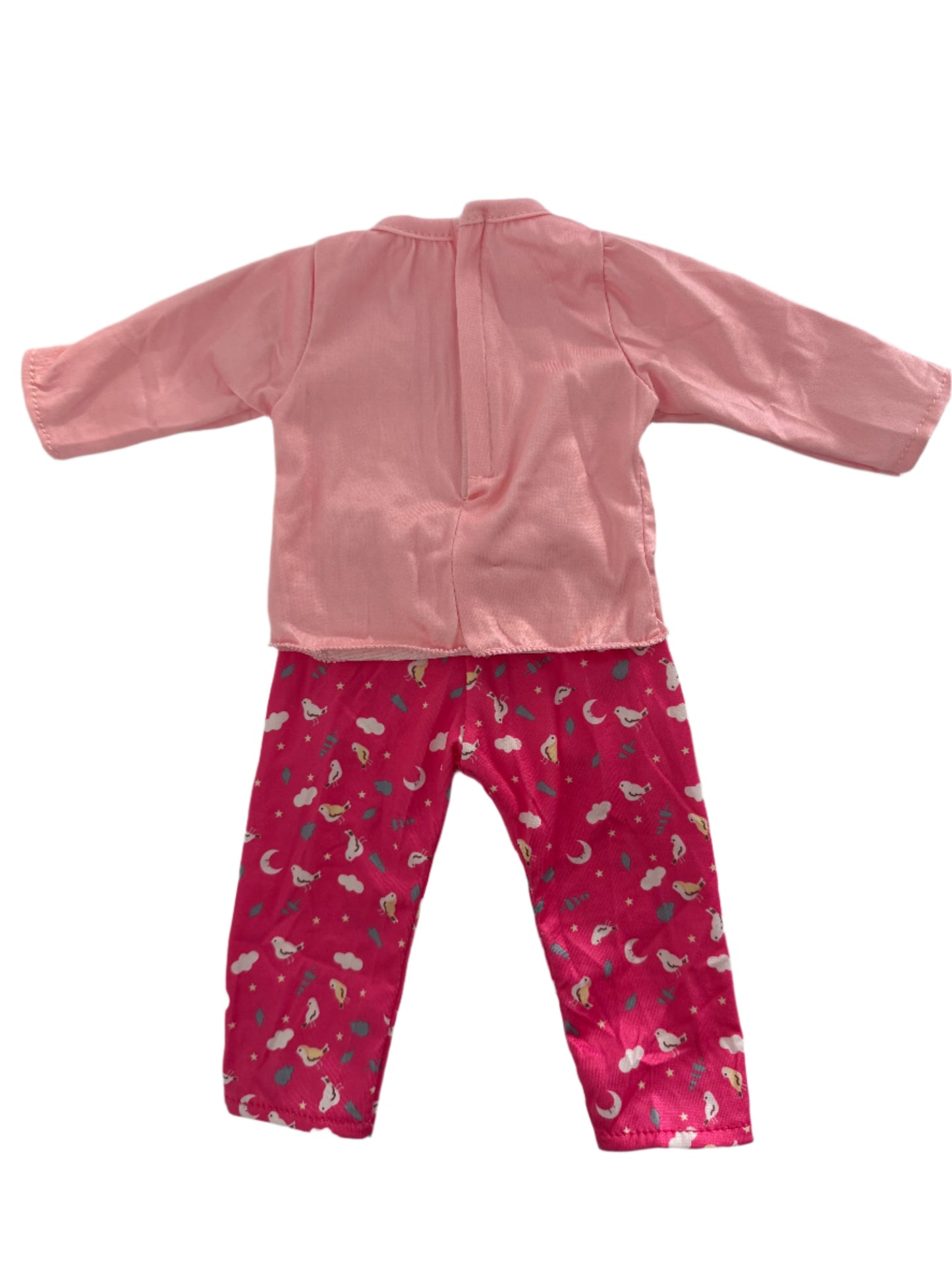 Pink Moon & Bird Pyjamas - 2 Piece Set