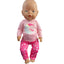 Pink Moon & Bird Pyjamas - 2 Piece Set