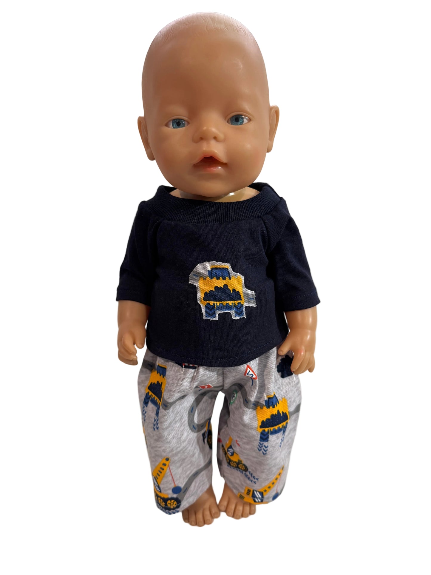 Pattern Shirt & Pant Set - 2 Pieces