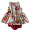 Floral Dress & Panties - 2 Piece Set