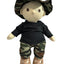 Shirt, Camouflage Pants & Hat - 3 Piece