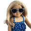 Black and White Chevron Sunglasses - 3 Colours